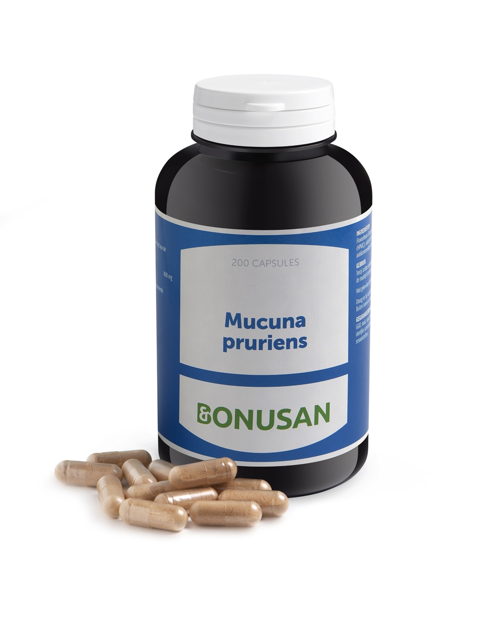 Bonusan Mucuna Pruriens Capsules 400mg 200vc