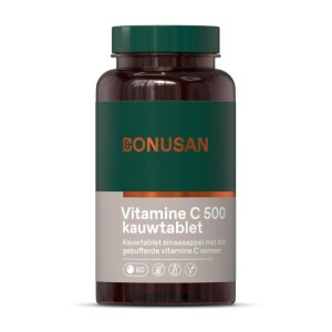 Bonusan Vitamine C-500 potje voorzijde