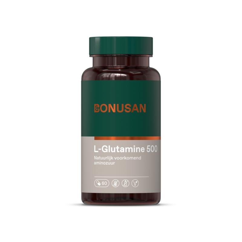 L-Glutamine 500 potje voorzijde