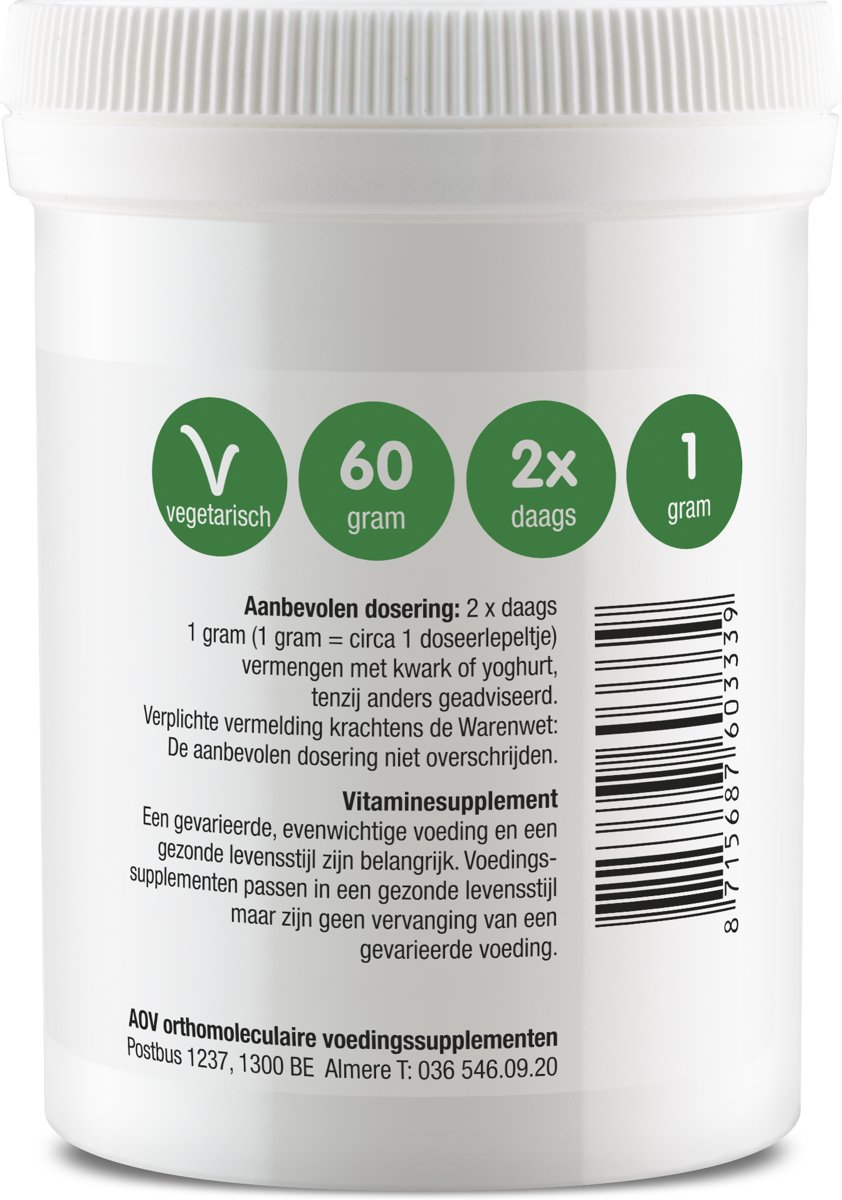 AOV 333 Vitamine-C Ascorbyl Palmitaat1 AOV 333 Vitamine-C Ascorbyl Palmitaat1