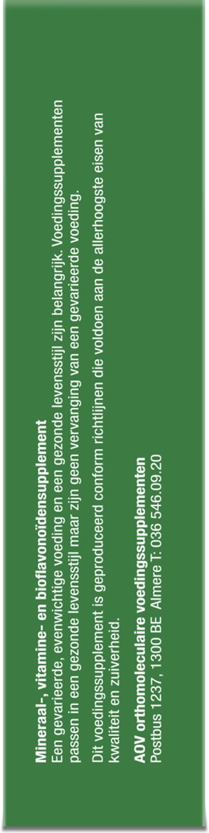 AOV 535 Zink-Extra zuigtabletten2 AOV 535 Zink-Extra zuigtabletten2