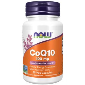 NOW Co-Q10 100mg & Meidoorn