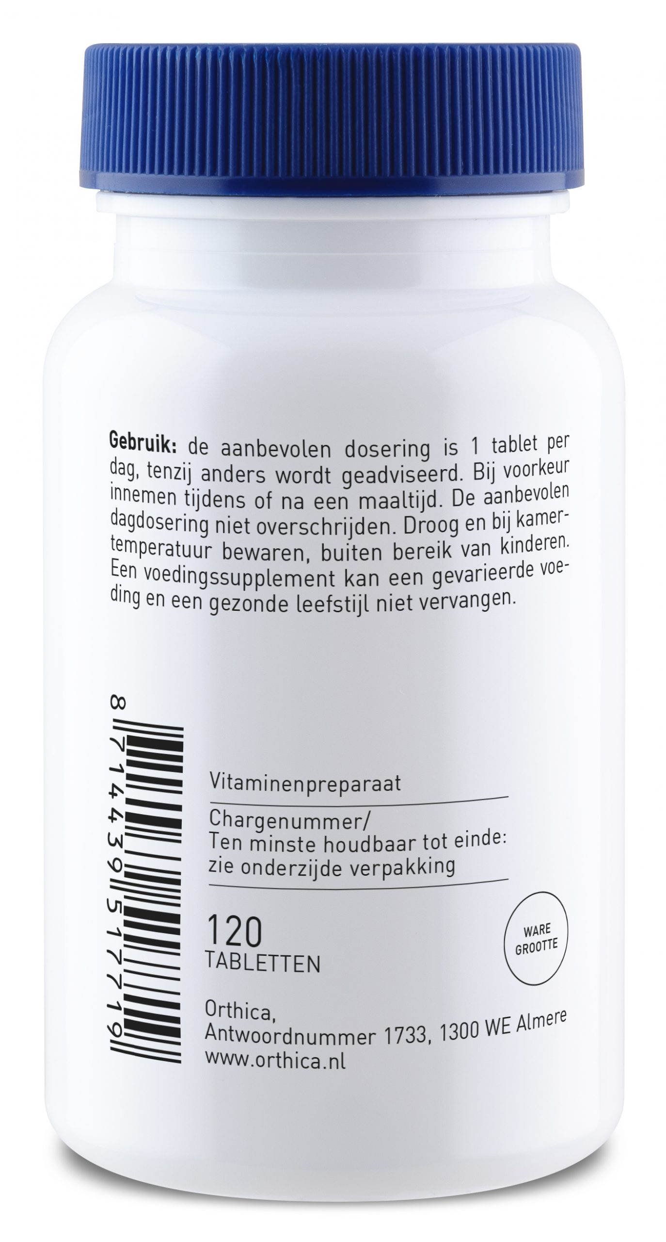 D-10_517712_8714439517719_120_omschrijving Orthica Vitamine D-10 120tab