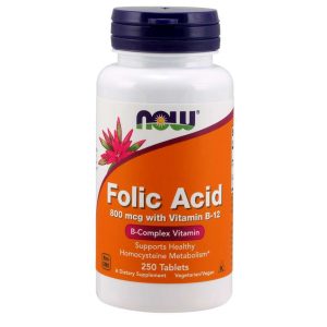 Foliumzuur NOW 800mcg