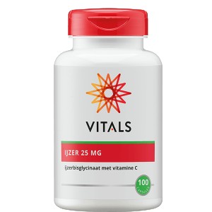 IJzer 25mg met vitamine C Vitals