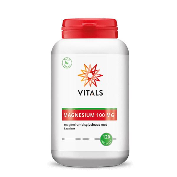 Vitals Magnesium-100-mg potje