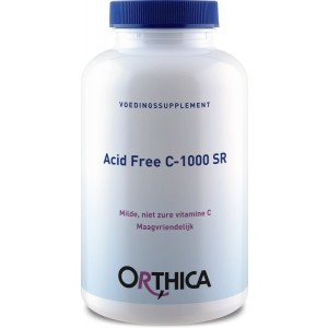 Vitamine C-1000 SR Acid Free Orthica 180tab