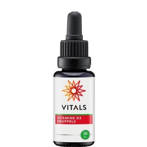 Vitamine D3 druppels Vitals 20ml