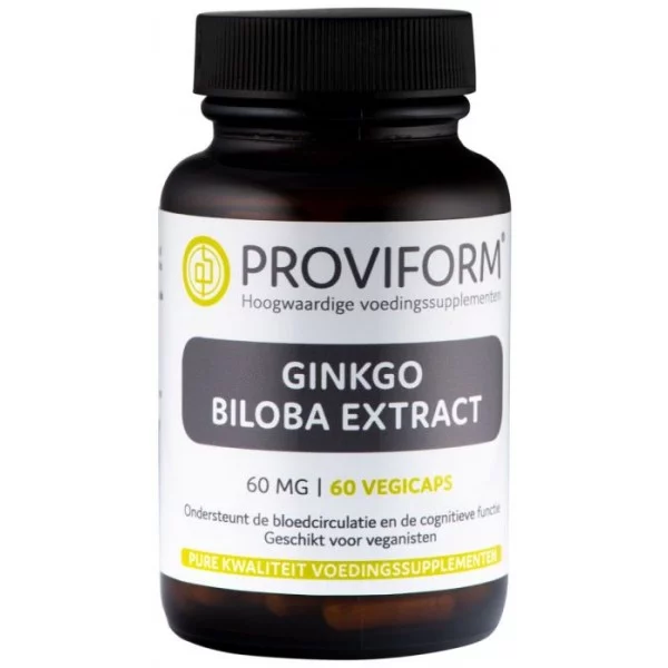Ginkgo Biloba Extract Proviform 60mg