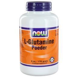 L Glutamine poeder NOW 170g L Glutamine poeder NOW 170g