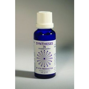 Syntheses 76 uraatkristallen vita