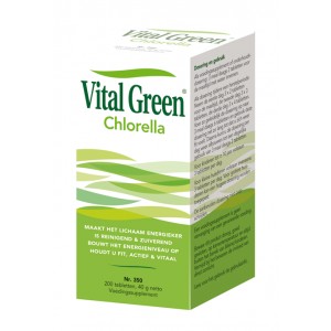 Vital Green Chlorella 200 tabl.-0