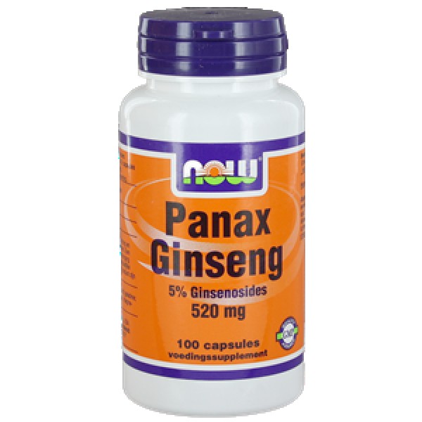 Panax Ginseng 520mg NOW 100cap-0