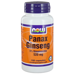 Panax Ginseng 520mg NOW 100cap-0