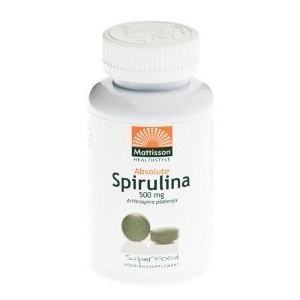 Absolute Spirulina Mattisson 500mg 240tab-0