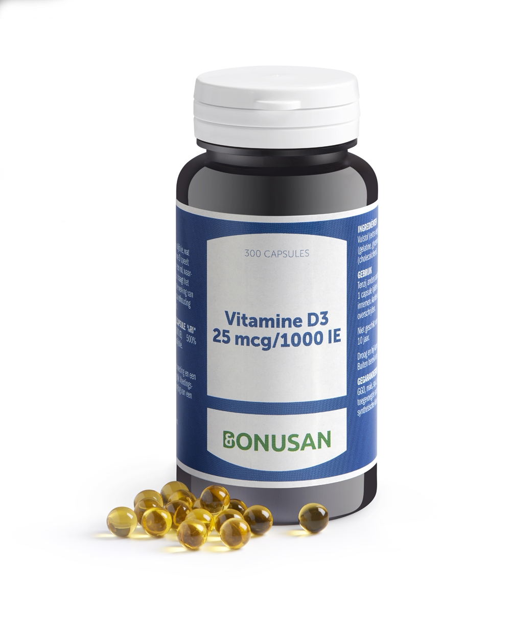 Bonusan Vitamine D3 25mcg 300sft | Bestel hier veilig en snel