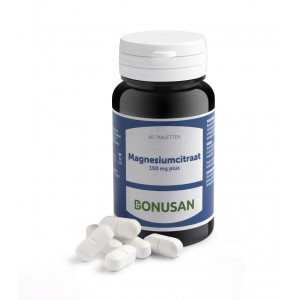 Magnesiumcitraat 150 mg plus Bonusan 60tab