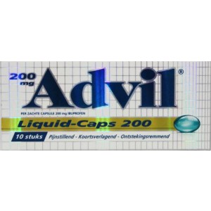 Advil liquid caps 200