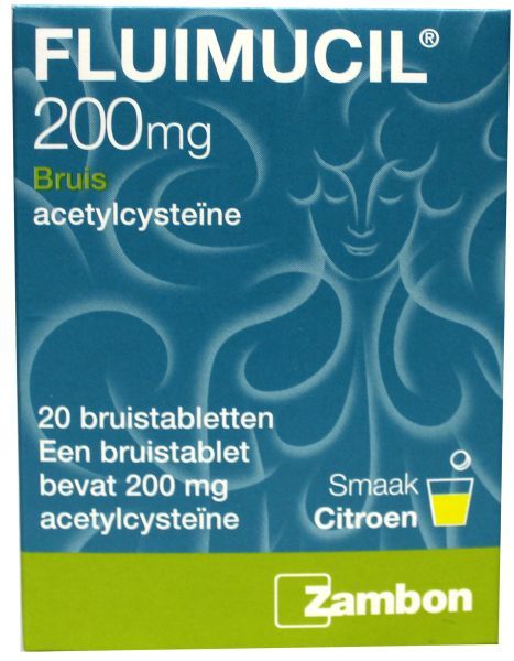 Fluimucil 200mg suikervrij