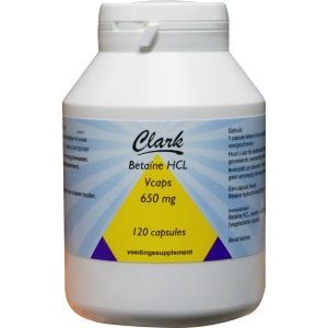 Betaine HCL 650 Clark 120vc