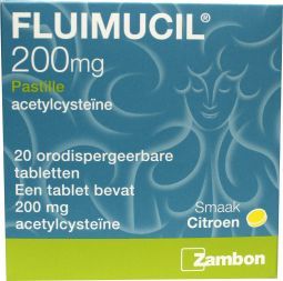 Fluimucil pastilles