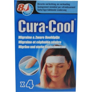 Cura-cool migraine strips