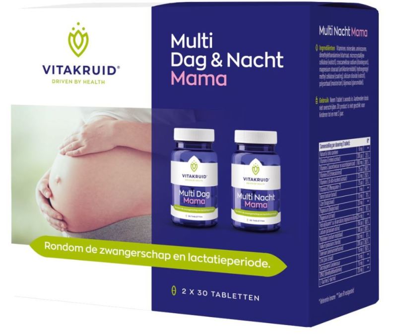 Multi dag & nacht Mama Vitakruid 2x30