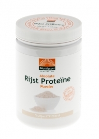 Rijst proteine poeder