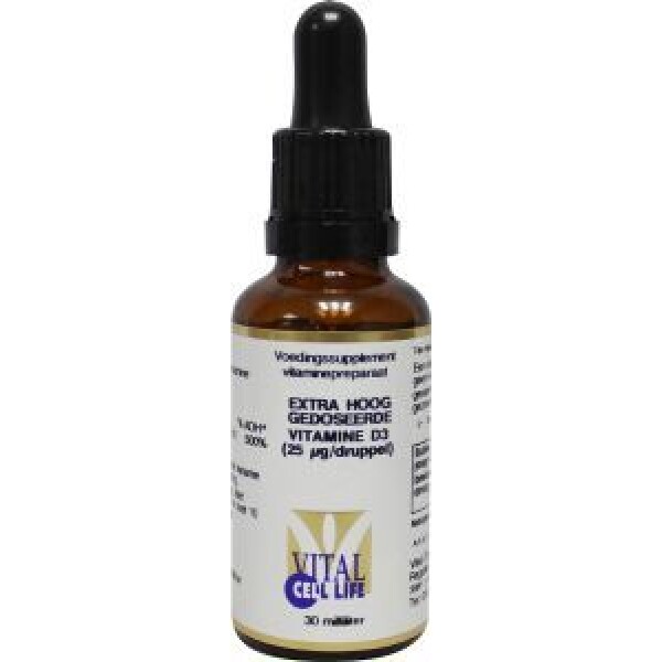 Vitamine D3 25 mcg druppels