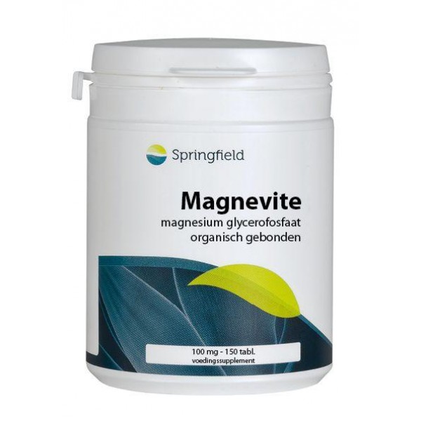 Magnevite magnesium glycerofosfaat Springfield
