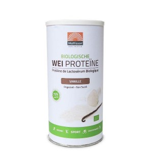 Wei proteine vanille bio 75%