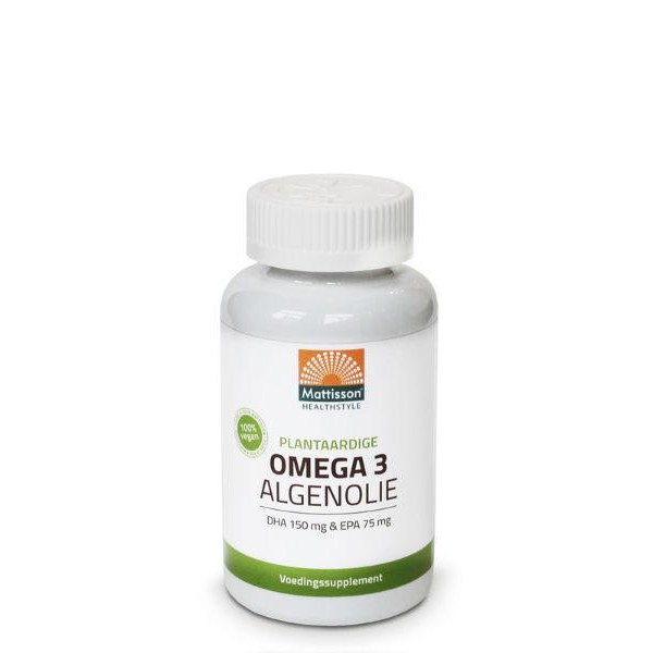 Omega 3 algenolie DHA150/EPA75