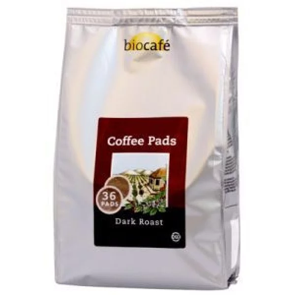 Coffee pads dark roast