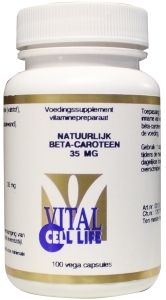 Beta caroteen 30mg pro vitamine A Beta caroteen 30mg pro vitamine A