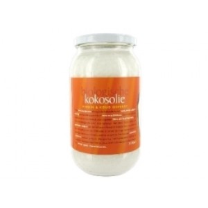 Kokosolie extra virgin glas