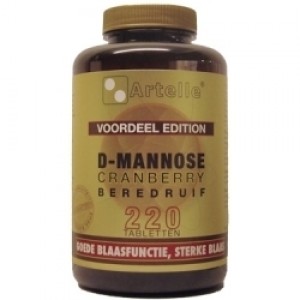 D-Mannose cranberry beredruif Artelle