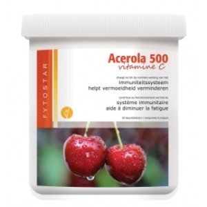 Acerola vitamine C500 kauwtablet Fytostar