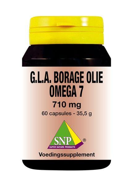 SNP GLA Borage Olie Omega-7 710mg 2