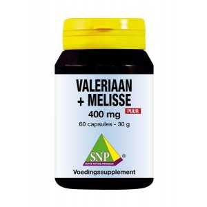 Valeriaan melisse 400 mg puur