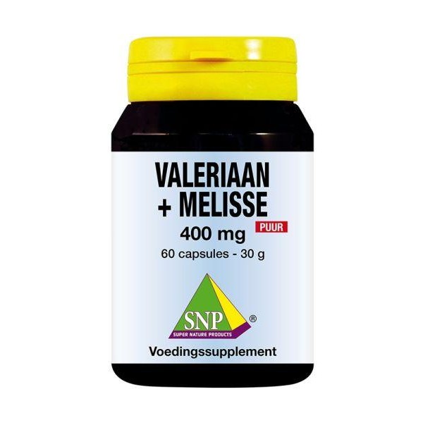 Valeriaan melisse 400 mg puur