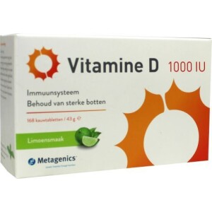 Vitamine D3 1000IU Metagenics