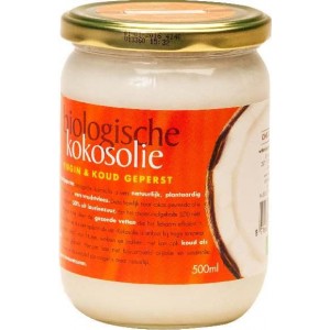 Kokosolie ex vierge glas