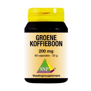 Groene koffiebonen 200 mg