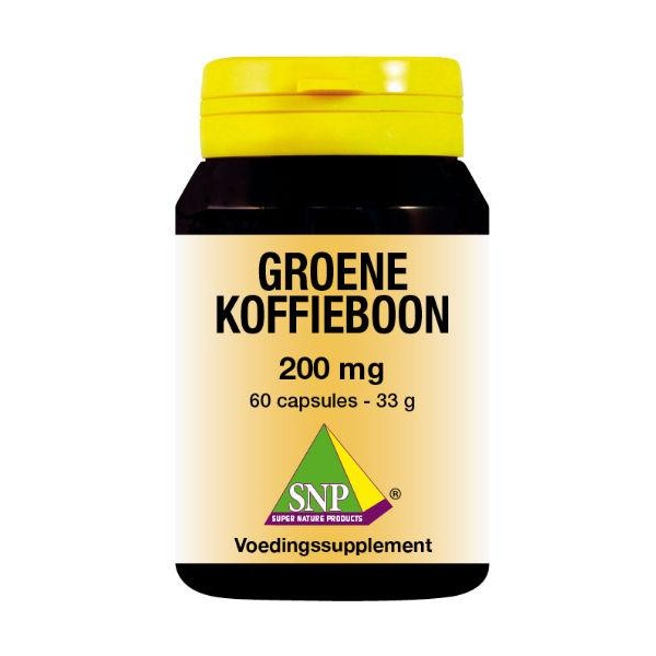 Groene koffiebonen 200 mg