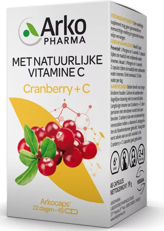 Cranberry & Vitamine C Arkocaps 45cap