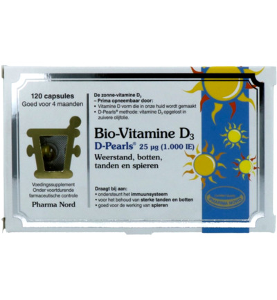 Bio vitamine D3 25mcg 1000IE