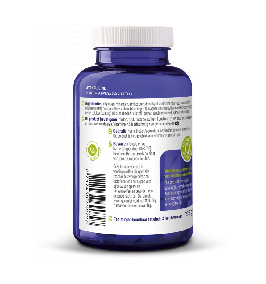Multi nacht mama ingredienten Multi nacht mama ingredienten