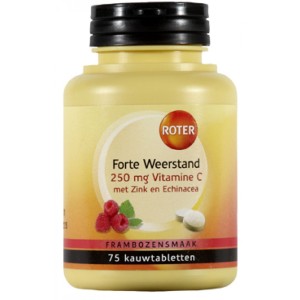 Roter Vitamine-C weerstand forte 250mg