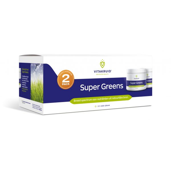 Super greens 2-pack Vitakruid 2x220g