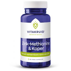 Zink methionine koper Vitakruid 90cap